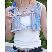 preiswerte Laufärmel-Laufweste Wasserpaket Trinkweste Armwärmer Reflektierend Wasserdicht Schnelltrocknend Polyester für Marathon Wandern Joggen