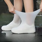 abordables Activité de Plein Air-3 paires de bottes d&#039;extérieur imperméables en latex, couvre-chaussures imperméables réutilisables. Une variété de couleurs au choix, durables