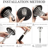 halpa Bug zapper-aurinkohyönteisviemäri vedenpitävä ulkokäyttöön tarkoitettu hyttysten tappaja ja valaistusta karkottava lamppu sisä- ja ulkokäyttöön puutarhaterassille violetti ja valkoinen valo (ruostumaton teräs -