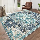 preiswerte Küchenteppiche &amp; Matten-Bohemian Boho Bereichsteppich Küchenteppich Rutschfester Ölbeständiger Bodenmatte Wohnzimmerteppich Innen- und Außenteppich Schlafzimmerdeko Badezimmermatte Eingangsfußmatte Fußmatte