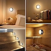 economico luce dell&#039;armadio-luci per quadri da parete, luci magnetiche a batteria per poster con 3 temperature di colore &amp;12 luci da parete RGB con timer dimmerabile e telecomando, per pittura, decorazione per cornice espositiva
