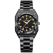 cheap Quartz Watches-Luxury Elegant Square Ladies Watch Waterproof Luminous Watch for Woman Stainless Steel Quartz Women&#039;s Watches