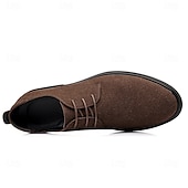 preiswerte Formell-Braune Derby-Schuhe aus hochwertigem Rindsleder für Herren mit glattem Kunstleder-Finish – klassisches Schuhwerk fürs Büro, formelle Anlässe und den Alltag