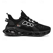 billige Sneakers til herrer-gule herresneakers med flammedesign, lett, pustende overdel, komfortabel passform for løping, trening og hverdagsbruk