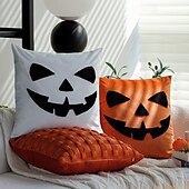 olcso Díszpárnahuzatok-1 db bársony párnahuzat, halloween négyzet alakú, hagyományos klasszikus