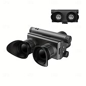 economico Fotocamera e foto-Visione notturna 4K HD montata sulla testa con ingrandimento 8x, modalità a 4 colori, zoom 8x, scheda di memoria da 64 GB per registrazione e riproduzione ad alta definizione, sorveglianza del