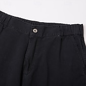 preiswerte Klassiker-Herren Cargo-Shorts Shorts Bermudashorts Freizeitshorts Wander-Shorts Mehrere Taschen Gerader Schnitt Farbblock Einfach Feuchtigkeitsableitend tragbar Knielang Outdoor Lässig Täglich Mode Streetwear