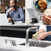 economico Supporto per telefono-Supporto portatile per telefono cellulare da scrivania, pieghevole, tascabile, universale, regolabile, compatibile con iPhone, iPad, Kindle e Android.