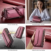 abordables Coques Samsung-téléphone Coque Pour Samsung Galaxy S25 Ultra A55 A35 A25 A15 5G A72 A52 A32 A22 A12 S10 Plus Étui Portefeuille avec Lanière Avec Dragonne Support TPU faux cuir