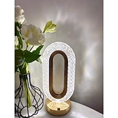 Недорогие ночники-светодиодная настольная лампа, современная, теплая белая, прикроватная лампа, подходящая для гостиной, спальни, офиса, прикроватной тумбочки и книжного шкафа