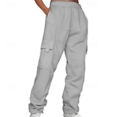 cheap Sweatpants-Men&#039;s Athletic Pants Sweatpants Trousers Pocket Drawstring Elastic Waist Plain Comfort Sports Outdoor Daily Fashion Casual Black Yellow Micro-elastic