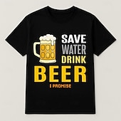 preiswerte T-Shirts-T-Shirt Lederhosen T-Shirt Match Bayerisch München Deutsch Lustig alpin T-Shirt Ärmel Grafik für Herren Erwachsene Heißprägen  für Karneval Oktoberfestbier Party