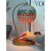economico lampada da comodino-Lampada da tavolo a led moderna, lampada da comodino, applicabile a soggiorno, camera da letto, ufficio, comodino e libreria