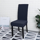 cheap Chair Cover-Waterproof Dining chair Cover For Home Polar Fleece Fabric Chair Cover Stretch Slipcovers Seat Chair Covers