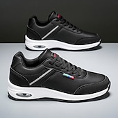 tanie Casualowe sneakersy-męskie brązowe i granatowe trampki Air Cushion – oddychające, lekkie buty sportowe z amortyzacją do codziennych spacerów, ćwiczeń na siłowni i podróży po mieście