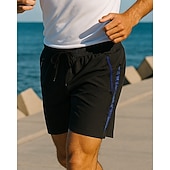 Недорогие Беговые шорты-Муж. Шорты для бега спортивные штаны Эластичный пояс Шорты Повседневные Для занятий спортом Лето Быстровысыхающий Легкость Эластичный Дышащий Теннис Гольф Бег Стандартный Спортивная одежда