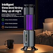 economico Repellenti per zanzare elettrici-Lampada antizanzare, trappola per mosche e insetti, lanterna da campeggio, timer USB, scaccia-zanzare elettrico, repellente per insetti da esterno.
