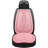 economico Coprisedili per auto-Cuscino universale per sedile auto quadrato, cuscino per schienale, cuscino per sedile auto per quattro stagioni, comodo, antistress, morbido e traspirante, cuscino universale per sedile auto, facile