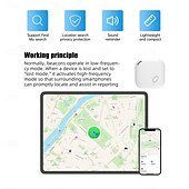 cheap Security Sensors &amp; Alarms-Smart GPS Tracker Item Locator Works with Find My APP Anti Lose Device Alarm Tag Kids Pet Luggage Key Finder