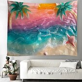 Strand Palme hängende Wandteppich Wandkunst große Wandteppich Mural Dekor Fotohintergrund Decke Vorhang Wohnraum Schlafzimmer Dekoration preiswerte Landschaftsteppich-Strand Palme hängende Wandteppich Wandkunst große Wandteppich Mural Dekor Fotohintergrund Decke Vorhang Wohnraum Schlafzimmer Dekoration
