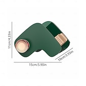 Недорогие Крючки и держатели-настенный держатель для фена для ванной комнаты, подставка для фена без сверления, минималистская роскошная полка для хранения парикмахерских принадлежностей