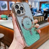 olcso iPhone-tokok-telefon Ügy Kompatibilitás iPhone 16 15 14 Pro Max Plus iPhone 16e iPhone 13 Pro Max Fekete tok zsinórral Vezeték nélküli töltés támogatása Nem sárgul Színátmenet Szénrost