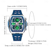 Недорогие Цифровые часы-SANDA подарок для женщин и мужчин цифровые часы большой циферблат спортивные часы на открытом воздухе повседневные светящиеся часы-стоп будильник таймер силиконовые часы