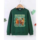 preiswerte Jungen 3D Sport &amp; Spiel-Jungen Langarmshirt mit italienischem Brain Rot Element Tung Tung Tung Sahur Print Frühling Herbst Mode Basic Kinder 4-12 Jahre Rundhalsausschnitt Outdoor Casual Täglich Regular Fit