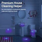 baratos Luzes de trabalho-Lanterna UV com luz negra, detector de urina para animais de estimação com luz negra de 51 LEDs para urina de cães/gatos, manchas secas, percevejos, cura com resina, localizador de escorpiões