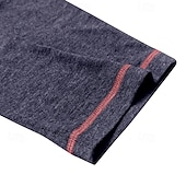 preiswerte Lässiges Henley-T-Shirt-Herren Henley Hemd T-Shirt Baseball-T-Shirt Kurzarm Farbblock Designer Basic Böhmische Raglanärmel Henley Outdoor Lässig Täglich Sommer Herbst Schwarz Marineblau Blau Henley T-Shirt