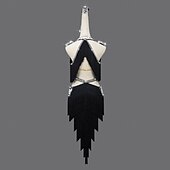 abordables Tenues de danse latine-Robe de danse latine à strass et pompons pour femmes, tenue de scène sans manches pour salsa et rumba