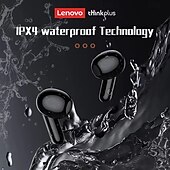 abordables Auriculares telefónicos y de negocios-Auriculares Lenovo LP49 AI TWS Bluetooth V5.4 con traducción IA multilingüe y sonido envolvente.