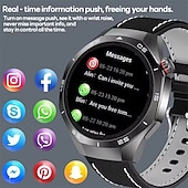 cheap Smartwatch-HW95 Smart Watch Men 1.53 inch AMOLED HD Display Sports Health Tracker Waterproof Bluetooth Call Smartwatch