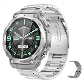 abordables Relojes inteligentes-Reloj inteligente deportivo con linterna y luz ultravioleta, resistente al agua hasta 5 ATM, Bluetooth, llamadas, para Huawei y Xiaomi, 2025