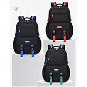 abordables Sacs à dos pour Enfants et Adolescents-Enfant Garçons Sac à Dos Cartable Sac à Dos Fonctionnel Sac à dos scolaire École Nylon Réglable Grande capacité Imperméable Fermeture éclair Rouge Bleu Vert