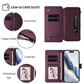 お買い得  iPhone用ケース-電話 ケース 用途 iPhone 16 Pro Max プラス iPhone 16 iPhone 15 14 Pro Max Plus iPhone 16e iPhone 13 Pro Max Mini iPhone 13 Mini バックカバー スタンド付き 全身保護 リストストラップ付き レトロ風 TPU PUレザー