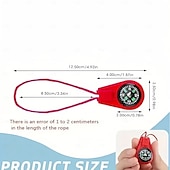 abordables Équipement de Camping-6 mini boussoles étanches avec cordons réglables - 10 options de couleurs, conception durable pour la randonnée, le camping, l&#039;exploration - cadeau de plein air idéal pour les aventuriers, équipement