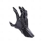 levne Halloweenové závěsné a stolní dekorace-3 ks halloweenské nástěnné dekorace strašidelné ruce držák na svíčky závěsný háček kolekce strašidelný duch ruka úložná police dekorace