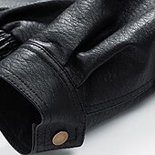 abordables Veste en simili-cuir-Homme Veste en Similicuir Veste moto Blouson de Moto Vacances Quotidien Coupe-vent Chaud Avec Poches Automne Hiver Uni Mode Classique Col montant Régulier Noir Jaune Gris Veste
