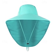 levne Outdoorové pokrývky hlavy-Slamák Dağcı Şapkası Boonie klobouk Čepice Přenosný Rychleschnoucí Odolný vůči UV záření Léto Široký okraj Pánské Dámské Rybaření Činnost