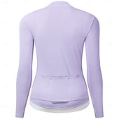 preiswerte Radtrikot Damen-WOSAWE Damen Radtrikot Downhill-Trikot Langarm Fahhrad Trainingsanzug Trikot Kompressionskleidung mit 3 Gesäßtaschen Mountainbike MTB Straßenradsport Reflektierende Streifen Rückentasche