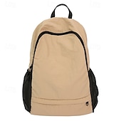abordables Sacs à dos de Collège-Sac à dos d&#039;extérieur léger et vert – sac à dos en nylon résistant à l&#039;eau avec poches en filet pour la randonnée, le camping et les voyages