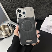 ieftine Carcase iPhone-telefon Maska Pentru Apple AirTag iPhone 16 15 14 Pro Max Plus iPhone 13 Pro Max Capac Spate Magnetic Acceptă încărcarea fără fir Anti Șoc PC