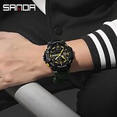 abordables Relojes digitales-SANDA Mujer Hombre Reloj Digital Al Aire Libre Deportes Moda Reloj Casual Luminoso Calendario Fecha Semana IMPERMEABLE Silicona Reloj