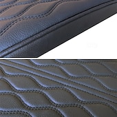 economico Organizzazione spazi-Bracciolo in memory foam per auto, cuscino per console centrale con tasca portaoggetti, porta telefono, scatola per fazzoletti, supporto per gomiti per il comfort di guida
