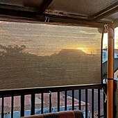 economico Protezione Solare-Parasole da esterno con protezione UV al 90%, impermeabile, antivento, facile da montare con chiusura rapida, ideale per picnic in campeggio &amp;attività all&#039;aperto, tenda da sole moderna, tessuto