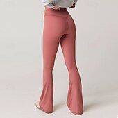 olcso Sima leggings-Női Nadrág Leggingek Utcai sikk Alkalmi Teljes hossz Természetes Sima Rugalmas derék Kényelmes Szabadság Hétköznapi viselet Hétvége Sötétszürke Sárgabarack Szürke Fekete Ősz Normál