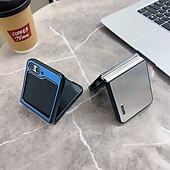 Недорогие Чехлы для Samsung-телефон Кейс для Назначение SSamsung Galaxy Z-флип 6 Z Flip 5 Z Flip 4 Z Flip 3 Кейс на заднюю панель Защита от удара Ретро