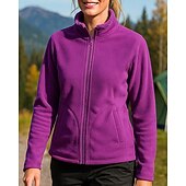 economico Fleece &amp; Giacche 3 in 1-Per donna Giacca da esterno Giacca da escursionismo Giacca in Pile Giacca convertibile Pile Inverno All&#039;aperto Calore Termico Top Rosa Viola Rosso rosa Grigio