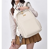 お買い得  大学のバックパック-女性用ミニマリストラップトップバックパック、防水、大容量、パッド入りラップトップコンパートメントと荷物スリーブ付き、仕事、旅行、毎日の通勤に最適